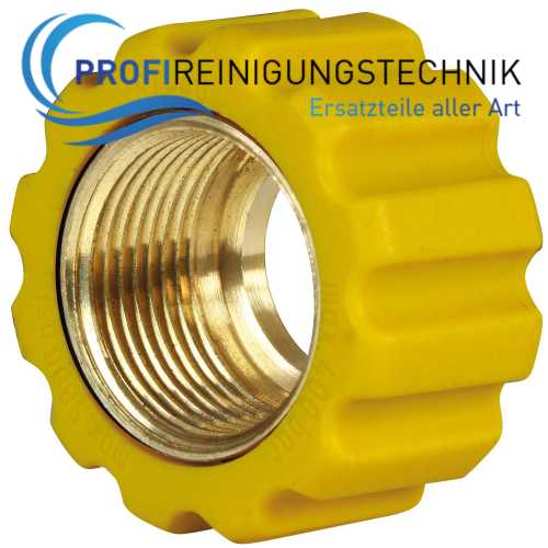 Überwurfmutter für Waschgerätepressnippel Messing